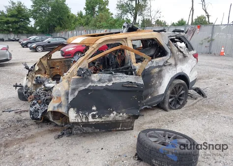 2017 Ford Explorer Xlt из США, поврежденный, VIN 1FM5K8D88HGC17051